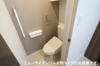 シンプルで使いやすいトイレです