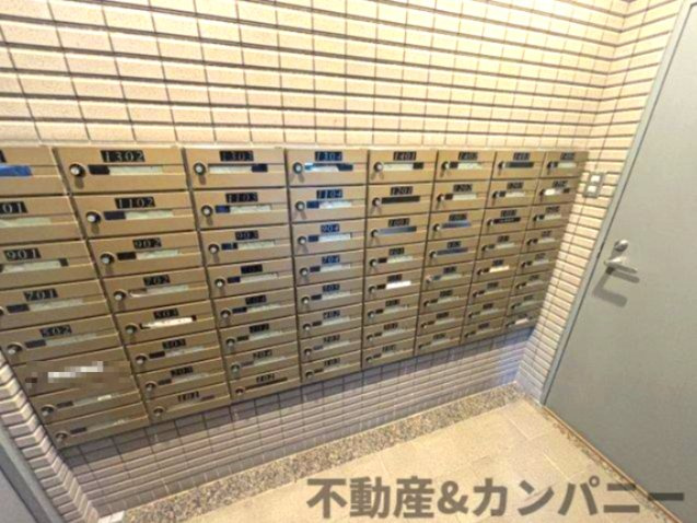 サーパス祝谷の設備|郵便受けです