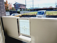お洗濯にも便利なバルコニー付き