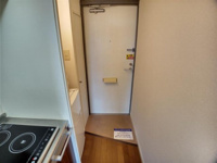 シンプルで使いやすい玄関です