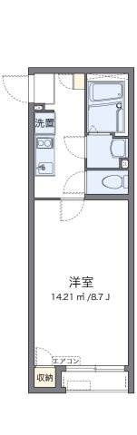代表的な間取のため実際の間取とは異なる場合があります
