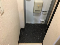 きれいな玄関です