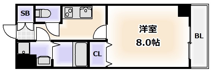 サンティールの間取り