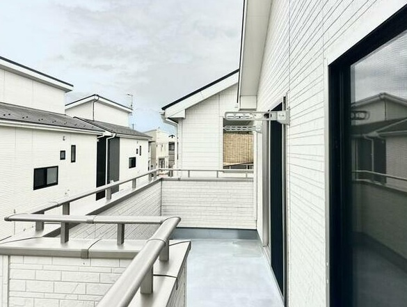 栃木市大平町西水代　戸建のバルコニー
