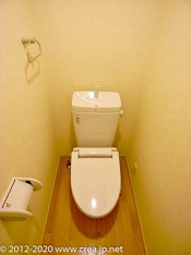 トイレもきれいです