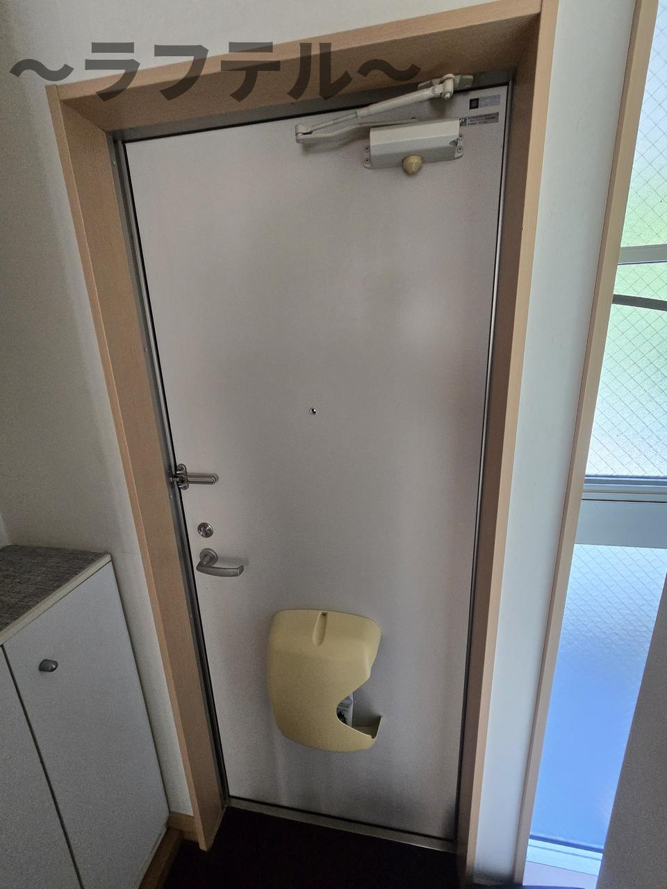ゆったりとした玄関です