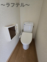 シンプルで使いやすいトイレです
