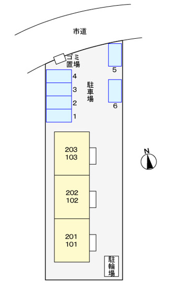 【区画図】 | アヴニールハルⅢ