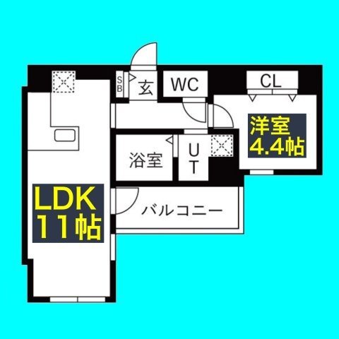 ザ・レジデンスパーク栄の間取り