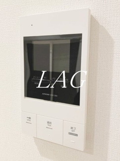 【セキュリティ】 | リブリ・オリヴィエ | モニター付きインターフォンです。（同仕様です。）