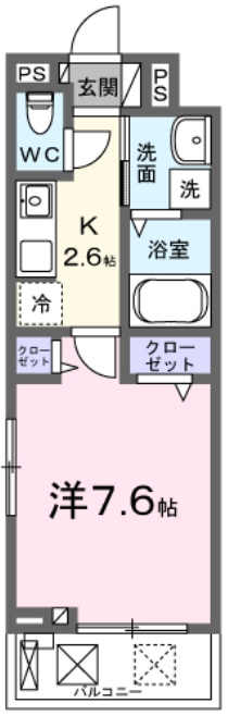 ヒカルサ西所沢ノースの間取り