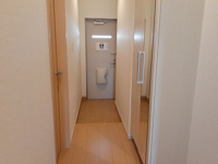 きれいな玄関です