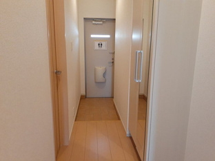 きれいな玄関です