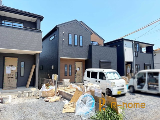 ひたちなか市堀口3期　新築戸建て　2号棟の外観|ご予約を頂ければ、『平日』はもちろん『早朝』や『夜間』もご見学可能です♪お気軽にお申し付けください♪