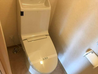 清潔感のあるトイレです