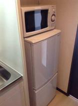 冷蔵庫、電子レンジ