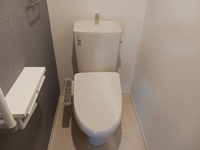 トイレもきれいです