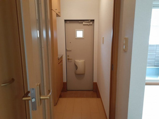 きれいな玄関です