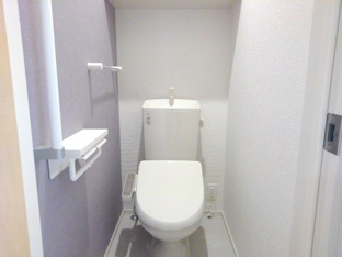 トイレもきれいです