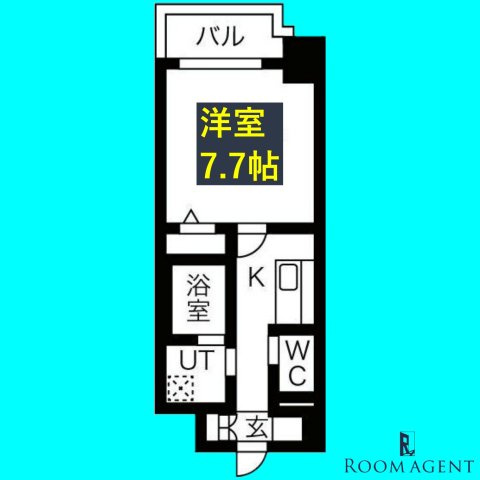 ブルームライフ八田駅前の間取り