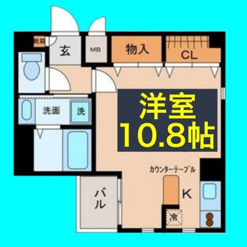 鳥居西アベニューの間取り