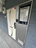 落ち着いた玄関です
