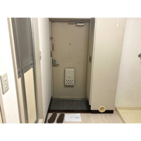 シンプルで使いやすい玄関です