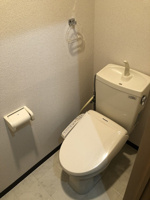 ゆったりとした空間のトイレです