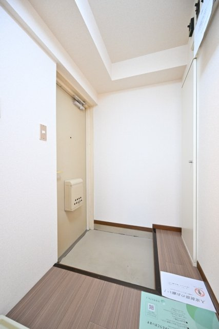 落ち着いた玄関です