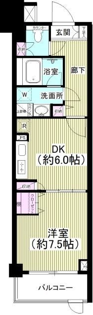 ライオンズマンション乃木坂の間取り