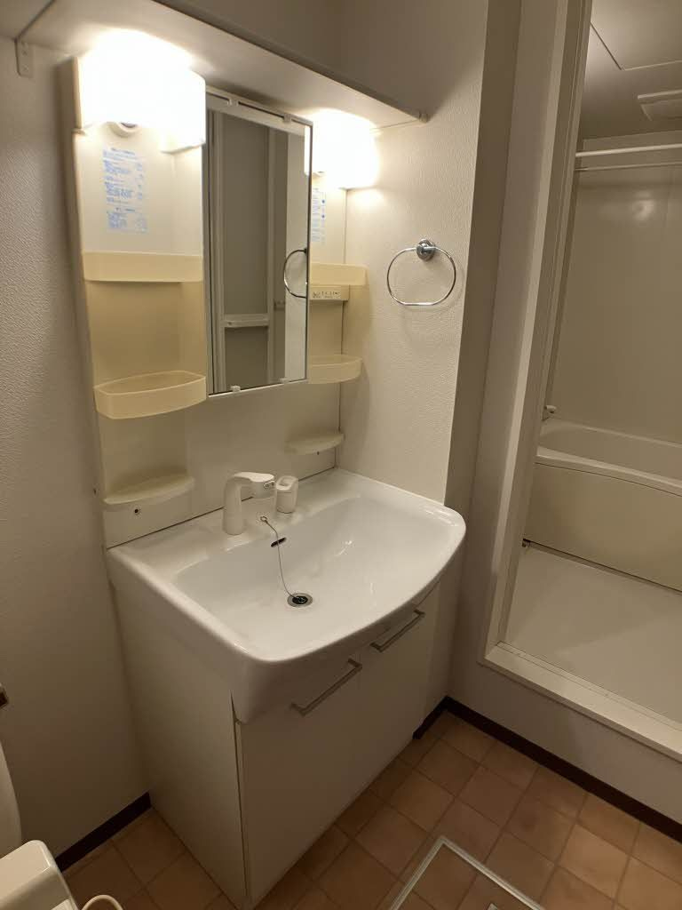 ヴィラ タンネ ＴＡＫＡＯＫＡの洗面所