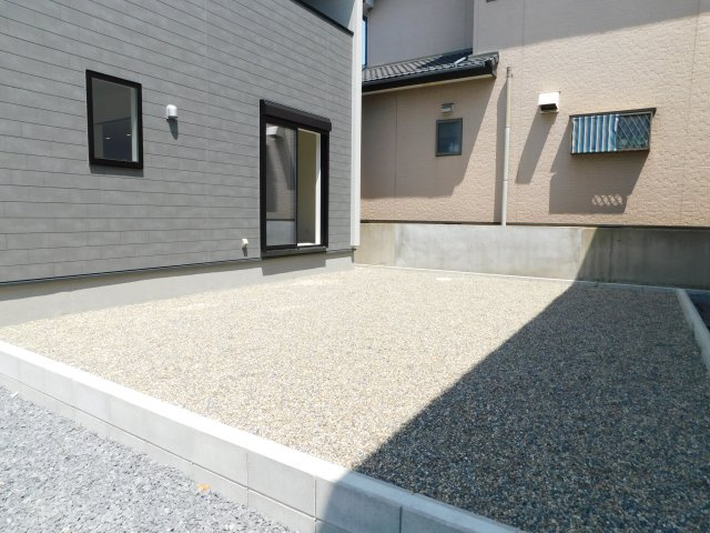 津島市新開町３丁目の新築一戸建の庭|◇庭◇　　ガーデニングやＢＢＱなど家族で楽しめる広い庭付き♪