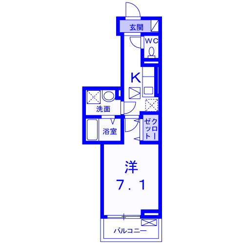 ラ コリーヌ Nの間取り