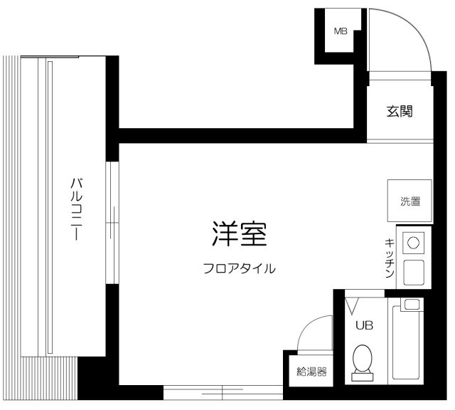 日興パレスビル渋谷の間取り|間取りです。
