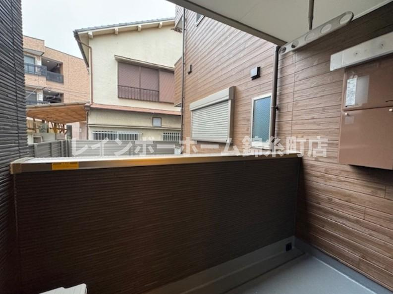 TUP津田沼のバルコニー