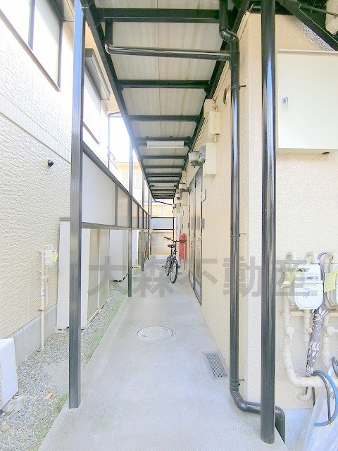ジュネス山王のその他共用部分|共用廊下