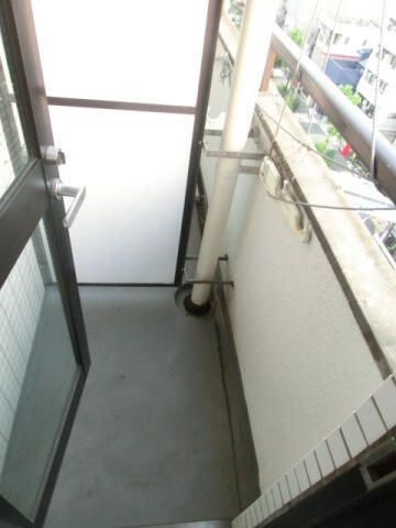 スカイコート田端のバルコニー