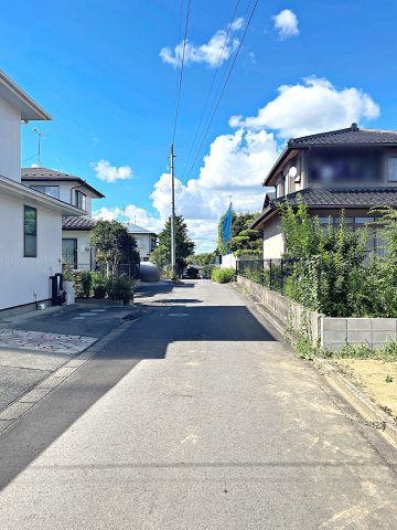 新築戸建・新築建売　須賀川市朝日田第1　第三小・第三中の前面道路含む現地写真