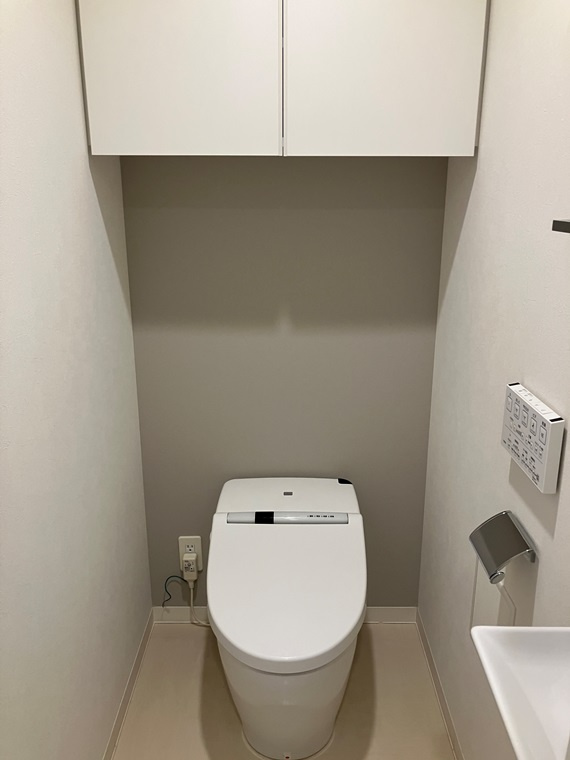 ウィルローズ月島テラスのトイレ|トイレもきれいです