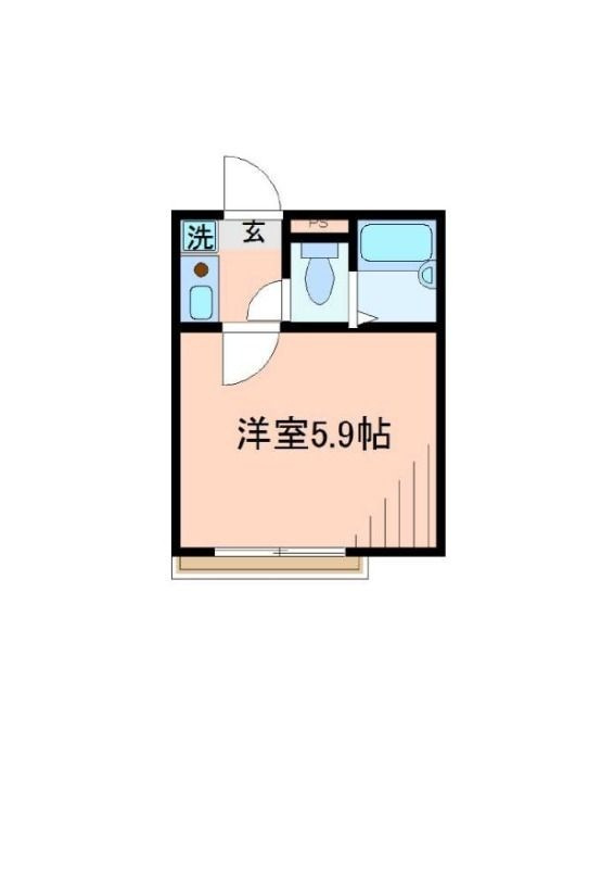 エスポワール日暮里の間取り|間取りです。