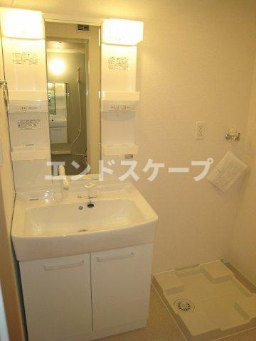 ブライトヒルⅠの洗面所|高崎、前橋のお部屋探しはエンドスケープまで！お客様の理想お聞かせ下さい♪