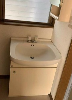 プラムハウスの洗面所