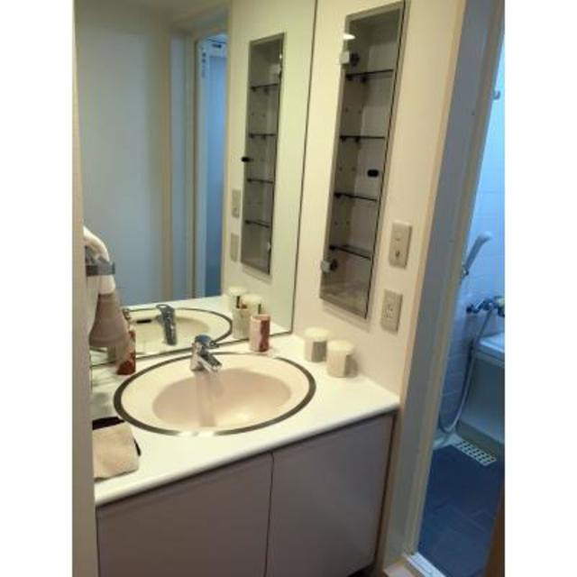 レジデンスシャルマン林試の森の洗面所|※写真は同タイプ住戸です。
