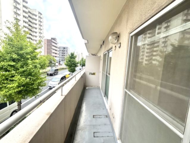 サンライフつちやのバルコニー