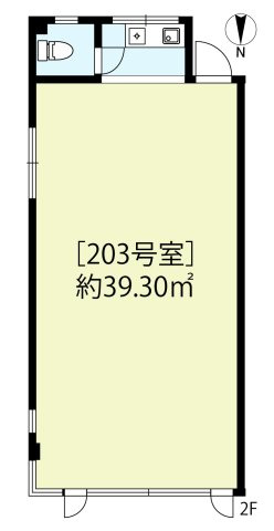 torio東園田ビルの間取り|≪約39.30ｍ2≫オフィス仕様