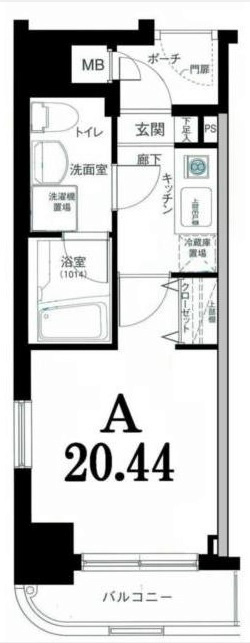 グリフィン横浜・桜木町駅前の間取り