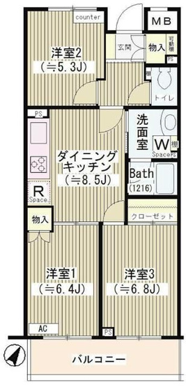 【間取り】