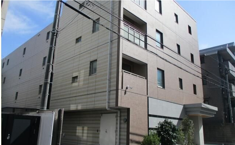 アンソレイエ飯田橋の外観