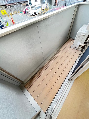 クレスト西宮東のバルコニー