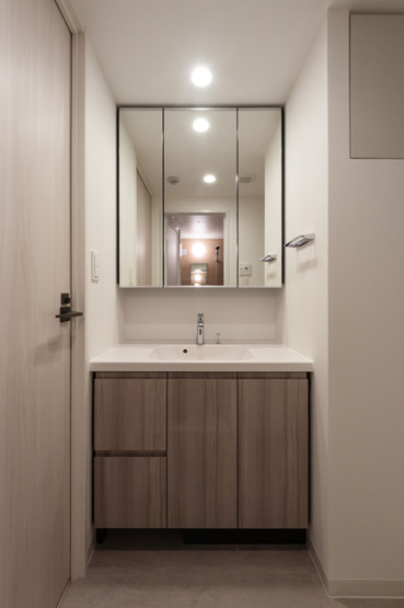 【洗面所】 | パークアクシス品川シーサイド | ※写真は同タイプ住戸です。